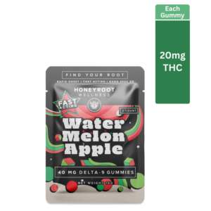 Fast-Acting Delta 9 Gummies (40mg)